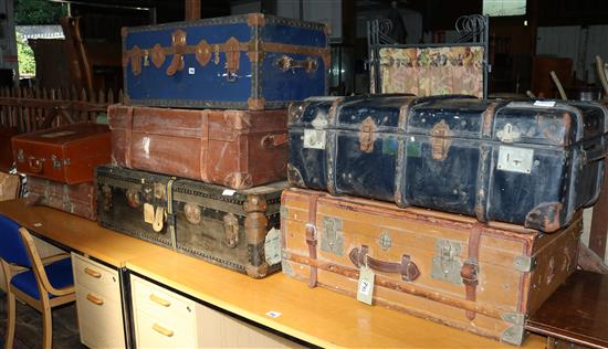 Quantity of trunks